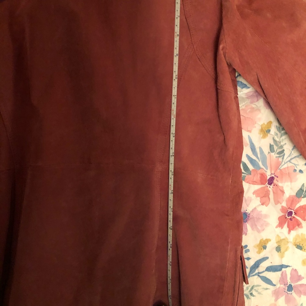 pink suede jacket - Picture 6 of 7